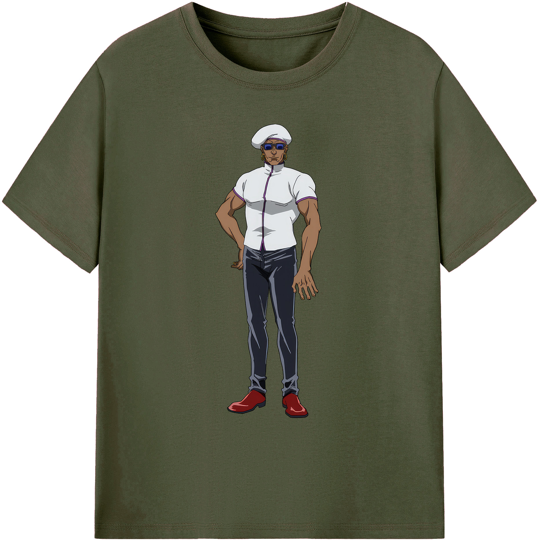 （画像用） 呪術廻戦 Jujutsu Kaisen 綿100％ メンズ半袖Tシャツ｜肌触りやわらか＆通気性